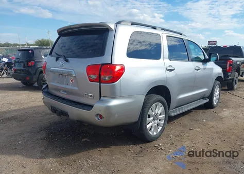 2012 Toyota Sequoia Platinum 5.7L V8 из США, поврежденный, VIN 5TDYY5G13CS042946